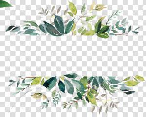 Fall Leaves Banner Png   Watercolor Leaves Png Free  Transparent Png