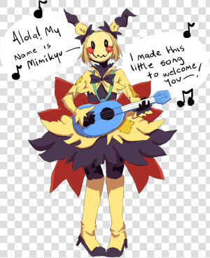 Mimikyu Gijinka   Pokemon Gijinka Mimikyu  HD Png Download