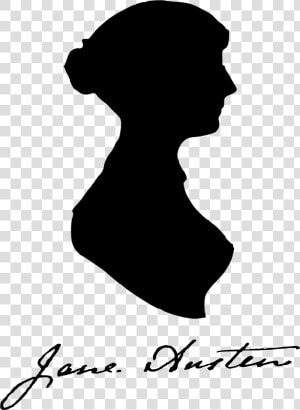 Jane Austen Silhouette  HD Png Download