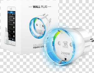 Fibaro Wall Plug Type F   Fibaro Wall Plug  HD Png Download