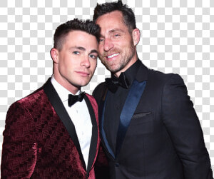 Colton Haynes  amp  Jeff Leatham Lgb   Colton Haynes Father  HD Png Download