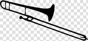 Trombone Vector Flute   Trombone Clipart  HD Png Download