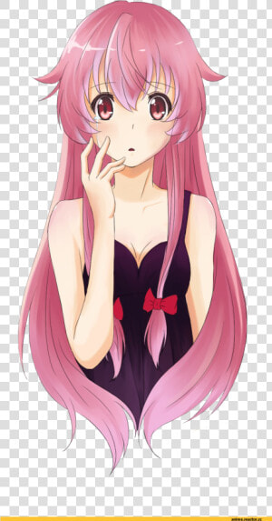 Yuno From Mirai Nikki Png   Yuno Gasai  Transparent Png