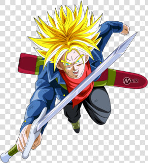 Vs   Trunks Dragon Ball Super Ssj3  HD Png Download