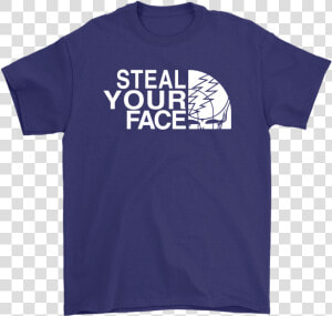 Grateful Dead Steal Your Face The North Face Logo Shirts   North Face  HD Png Download