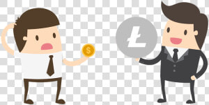 Litecoin Vs Dollar   Mutual Fund Clipart  HD Png Download