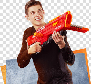 Mega Landing Page Hero   Nerf Mega Accessories  HD Png Download