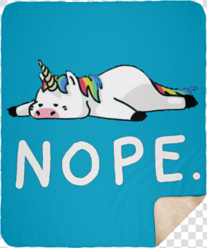 Nope Unicorn Shirt  HD Png Download