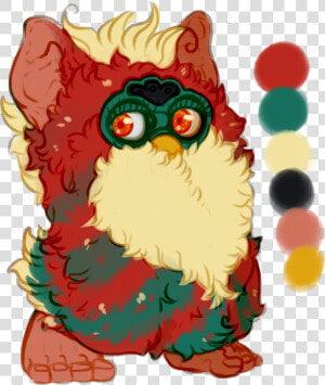 Furby Christmas Tree  HD Png Download