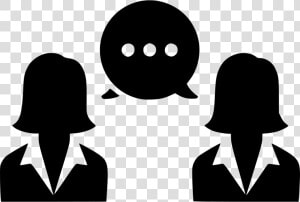 People Talk Icon Png   Png Download   People Talking Clipart Png  Transparent Png