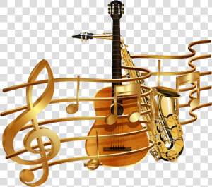 Violin Vector Music Note   Gold Musical Instrument Png  Transparent Png