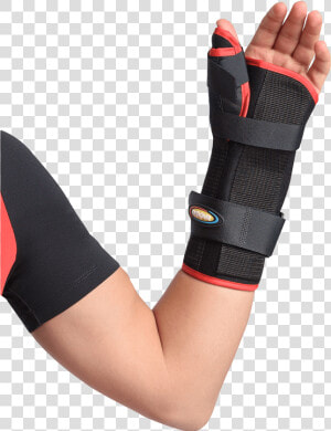 Wrist Brace With Thumb Support  HD Png Download