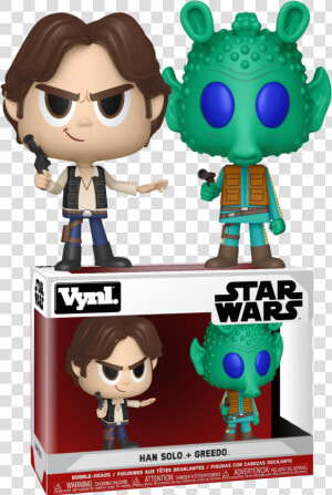 Han Solo  amp  Greedo Vynl   Vynl Han Solo Greedo  HD Png Download