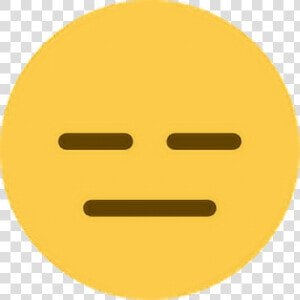 Unhappy Upset Linemouth Emoji Emoticon Face Expression   Expressionless Emoji Discord  HD Png Download