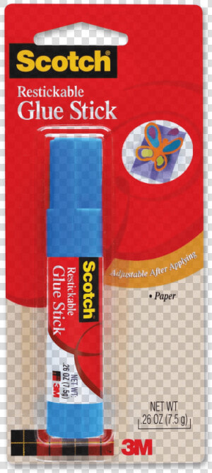 Scotch Restickable Glue Sticks   Scotch Restickable Glue Stick  HD Png Download