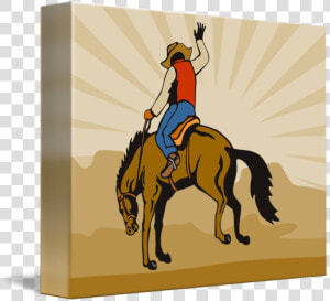 Clip Art Bronco Animal   Bucking Horse  HD Png Download