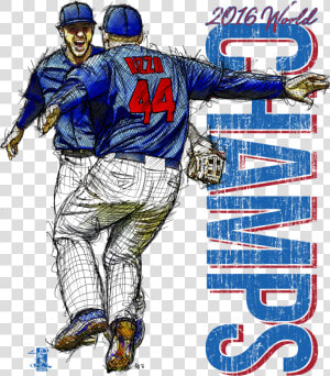 Anthony Rizzo Kris Bryant Champs B   Png Download  Transparent Png