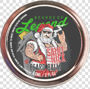 Saint Nick Beard Balm And Oil Combo Data Zoom   cdn   Merry Christmas Tattoo  HD Png Download