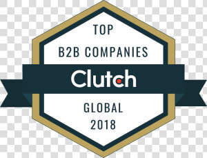 Clutch global   Top B2b Companies Clutch Global 2018  HD Png Download