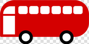 Bus Clipart Toy Bus   Red Bus Png  Transparent Png