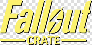 Fallout Crate Logo  HD Png Download