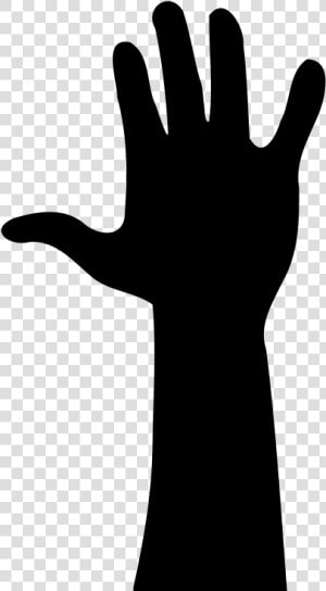 Png Raise Hand   Clip Art Hand Raised  Transparent Png