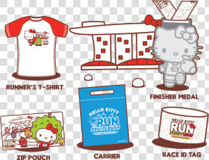 Hkr2018 20 Crop U54441 Crc   Hello Kitty Run 2018 Singapore  HD Png Download