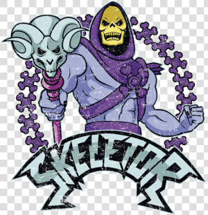 Transparent Skeletor Png   Skeleton Koszulka He Man  Png Download