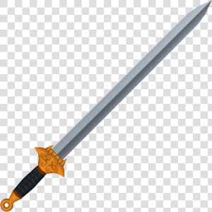 Sword Of The Ancestor   Mulan Sword Drawing  HD Png Download