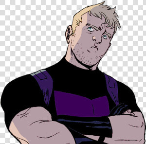 Clint Barton Comic Transparent  HD Png Download