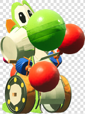 As A Slight Nod To Yoshi S   Yoshi  39 s Crafted World Go Go Yoshi  HD Png Download