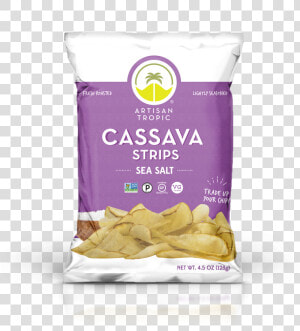 Sea Salt Cassava Strips   Artisan Tropic Cassava Chips  HD Png Download