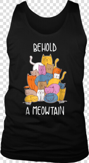 Funny Cat Behold A Meowtain T shirt   Pink Beautiful Trauma Tour Merchandise 2019  HD Png Download