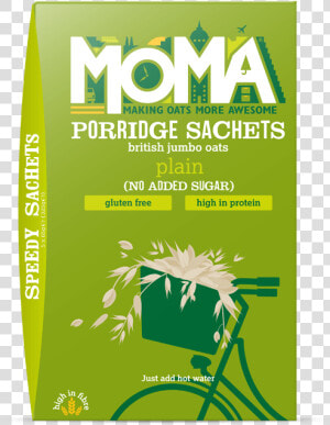 Moma Porridge Plain No Sugar   Moma Porridge Oats  HD Png Download