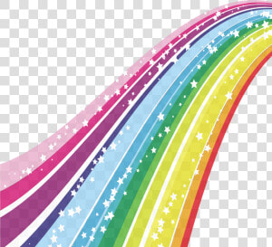 Cartoon Rainbow Png   Transparent Background Rainbow Cartoon  Png Download