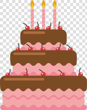 Birthday Cake Chocolate Cake Torte   Cake Png Vector  Transparent Png