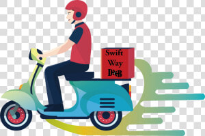 Swift Way Delivery   Courier Png  Transparent Png