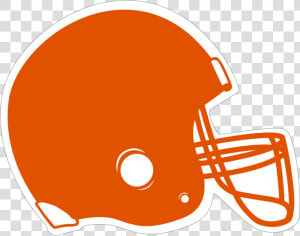 Orange Football Png   Red Football Helmet Clipart  Transparent Png