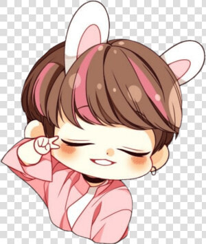 Transparent Bts Chibi Png   Bts Jungkook Cute Chibi Bts  Png Download