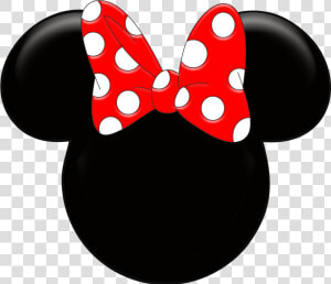 Transparent Minnie Mouse Head Png   Cabeça Minnie Vermelha Png  Png Download