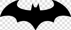 Batarang Drawing For Free Download On Arkham Knight   Arkham Asylum Batman Logo  HD Png Download