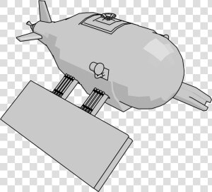 Submarine Complete Clipart Png   Blimp  Transparent Png