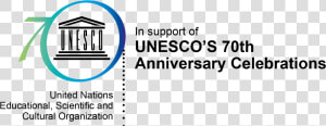 Unesco 70th Anniversary  HD Png Download