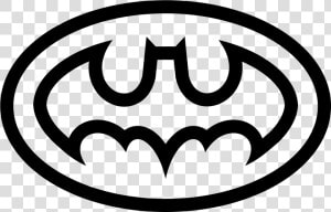 Bat Signal Outline   Bat signal  HD Png Download