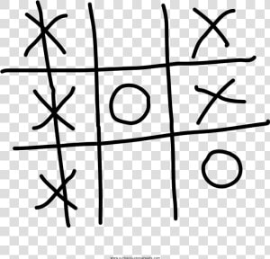 Tic Tac Toe Coloring Page   Jogo Da Velha Png  Transparent Png