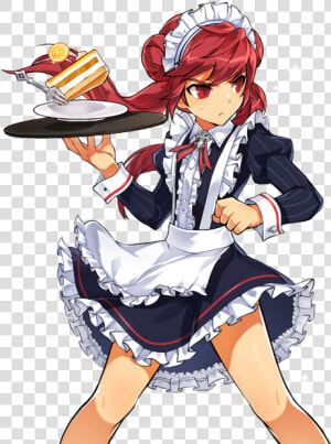 Elsaprilfool2017   Elsword April Fools Maid Costumes  HD Png Download