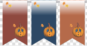 Flag  Banner  Copy Space  Blank  Maple Leaf   Jack o  39  lantern  HD Png Download