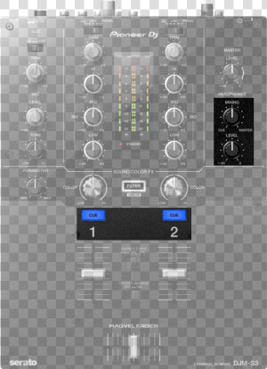 Transparent Dj Mixer Png   Pioneer Djm S3  Png Download