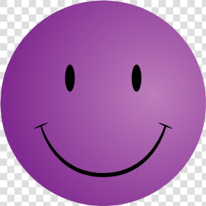 Clipart Smile Sad Face   Purple Smiley Face  HD Png Download