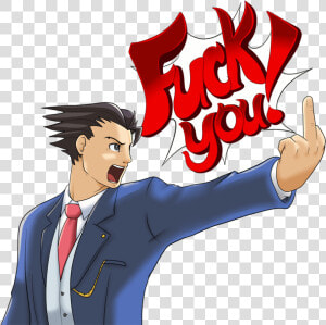 Ace Attorney Clipart Objection   Phoenix Wright Objection Transparent  HD Png Download